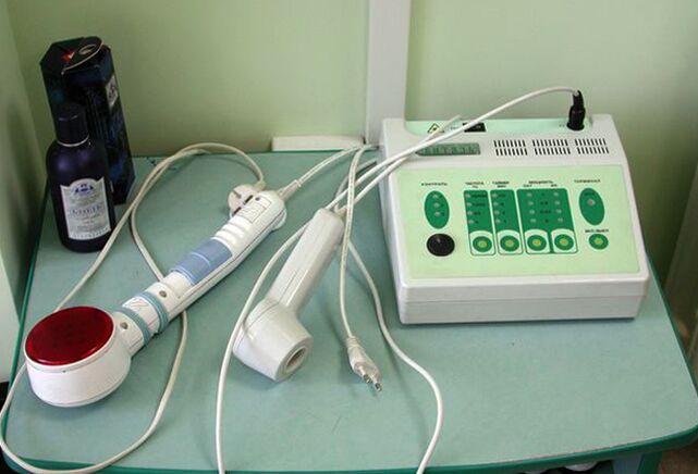 Physiotherapy tools used in chronic prostatitis