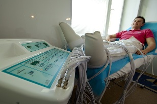 the hospital